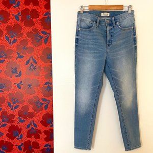 Madewell 10" Hi-Rise Skinny Crop Jeans (sz 29)